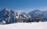 The ski slopes of Kronplatz